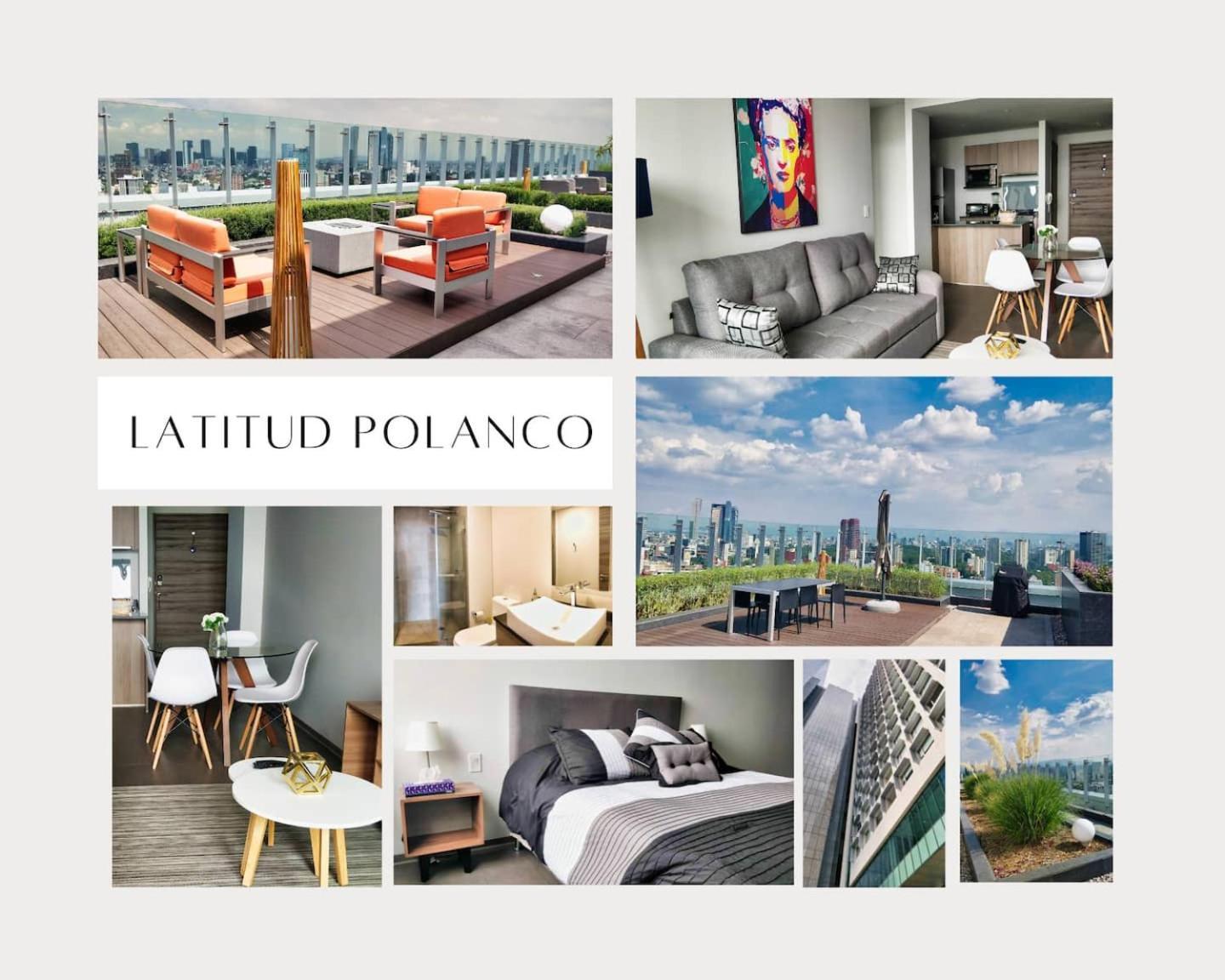 Alluring Views, Luxuriously Appointed In Polanco Mexico By Eksteriør billede